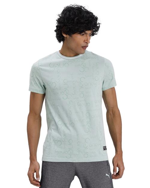 Vk Typographic Print Crew-Neck T-shirt