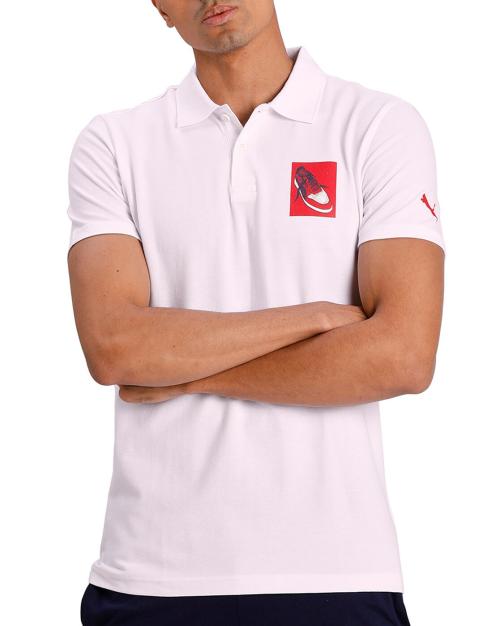 Logo Print Polo T-shirt