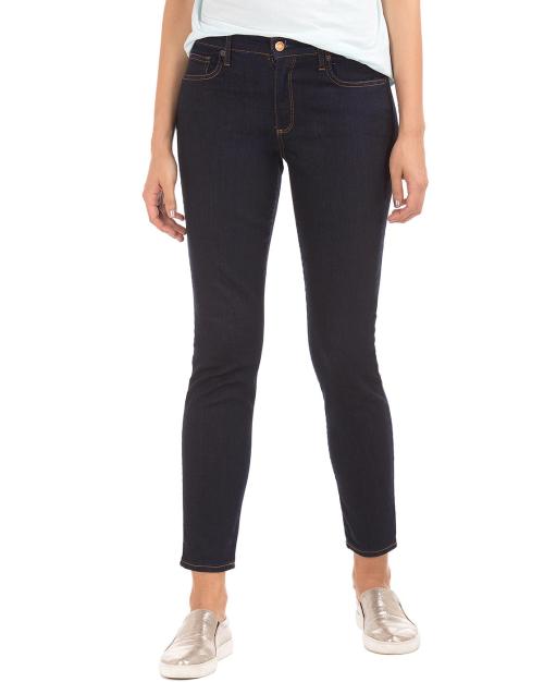Women Cropped Skinny Jeans