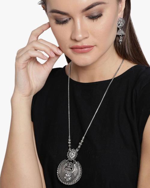 Buy Textured Necklace & Earrings Set Online at Best Prices in India JioMart.