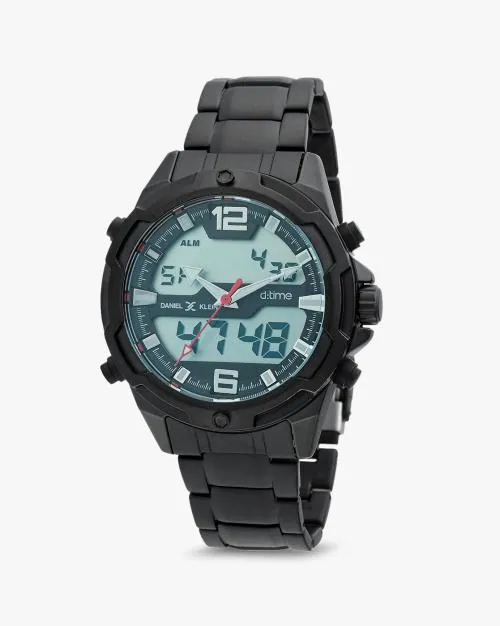 DK.1.12355-5 Water-Resistant Analogue Watch with Stainless Steel Strap