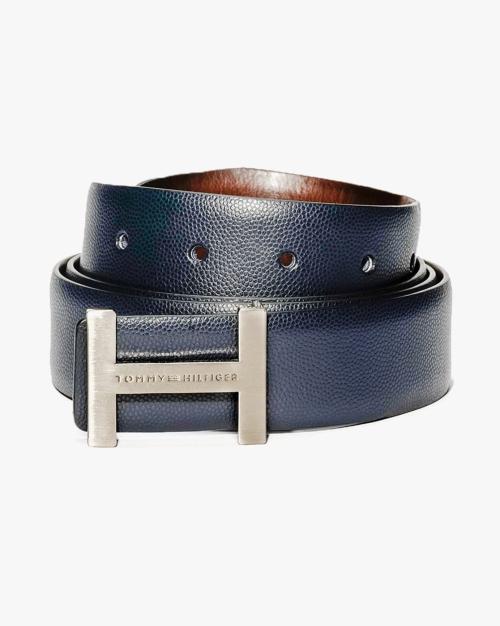 Leather Belt with Branding