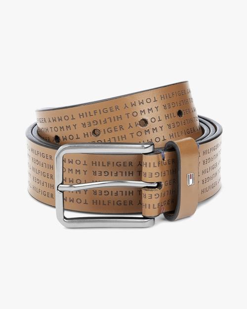 Embossed Genuine Leather Belt