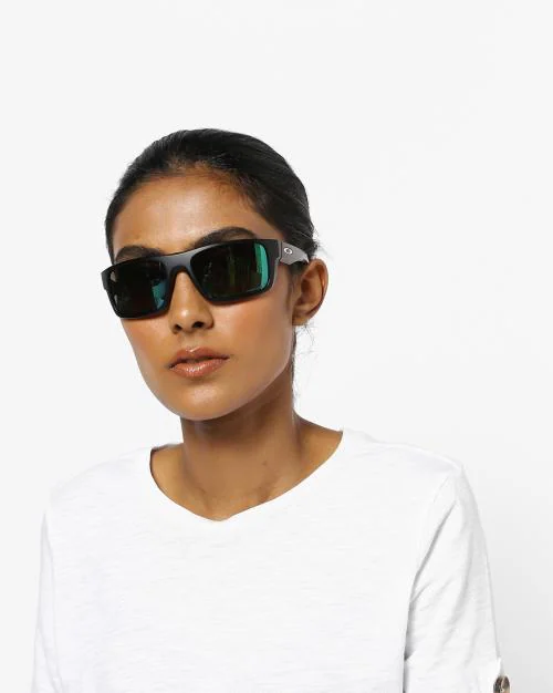 0OO9367 Polarised Rectangular Sunglasses