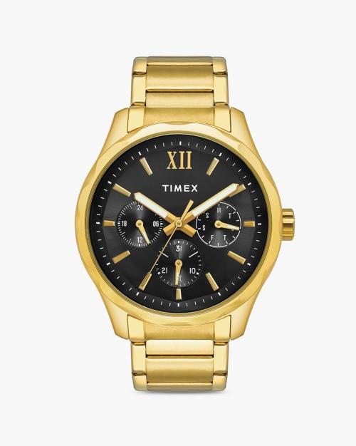 Men TW0TG7603 Chronograph Watch with Steel Strap