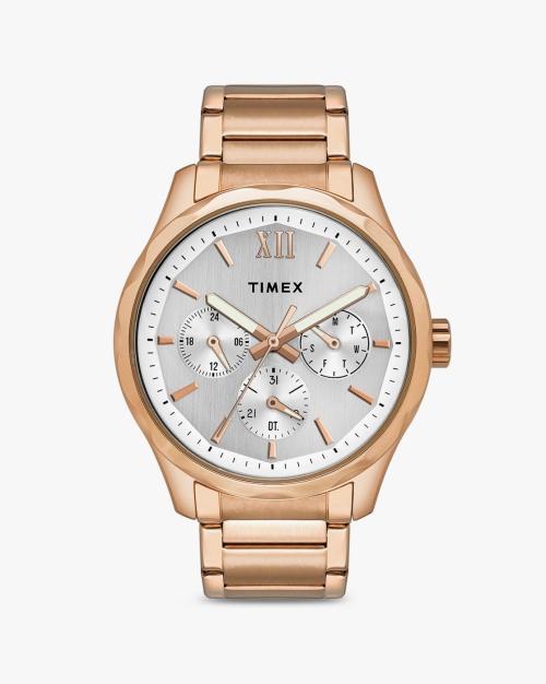 Men TW0TG7605 Chronograph Watch with Steel Strap