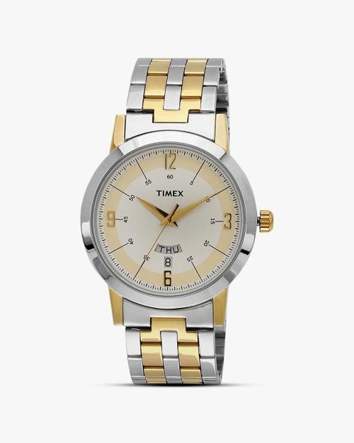 Men TW000T120 Water-Resistant Analogue Watch