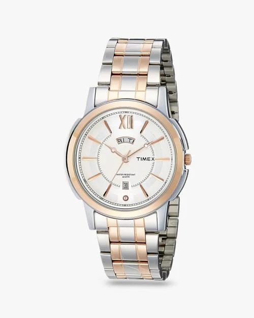 Men TW000U311 Analogue Watch with Metal Strap