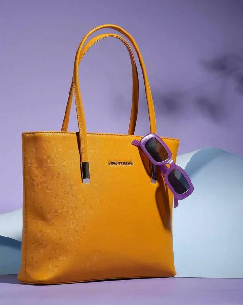 Buy Lino Perros Textured Tote Bag Online at Best Prices in India JioMart.