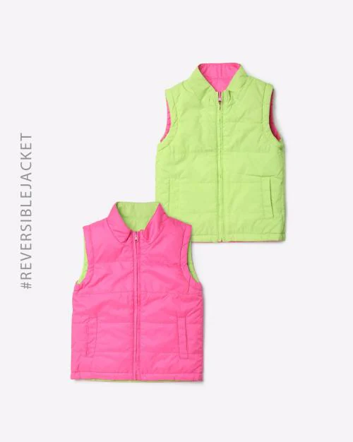 Reversible Zip-Front Jacket