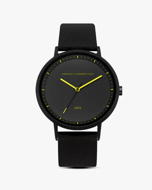 Men Black Dial Analogue Watch - FC1288BBY