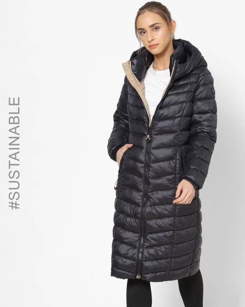 Pro Packable Hooded Long Puffer Jacket