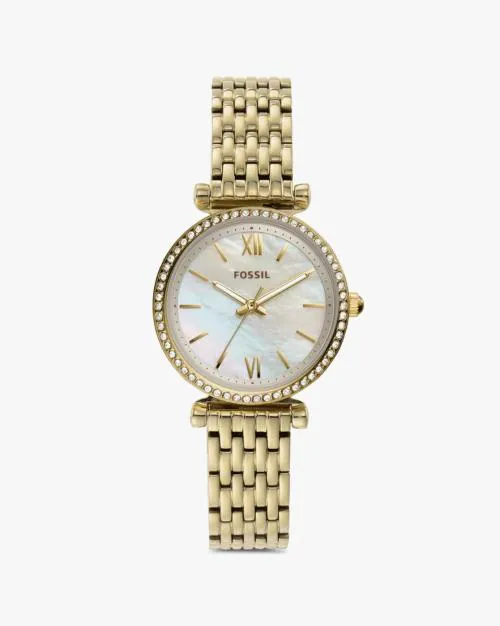 Women Analogue Gold Watch - ES4735