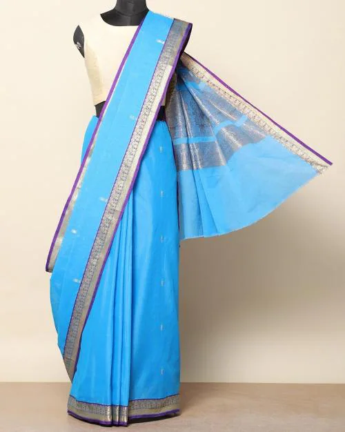 Cutwork Buta Madisar Nine Yard Saree