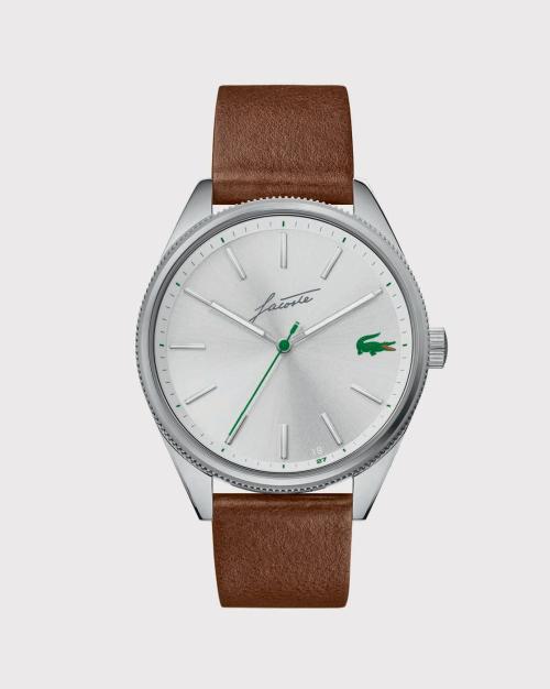 2011052 Analogue Watch with Leather Strap