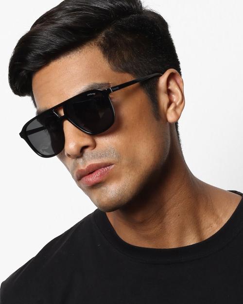 POLAROID 6097 Full-Rim Square Sunglasses with Top Bar