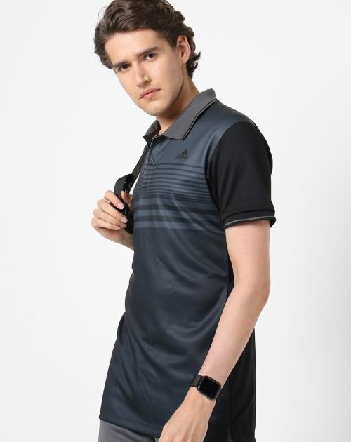 CCTCB PQ Striped Polo T-shirt
