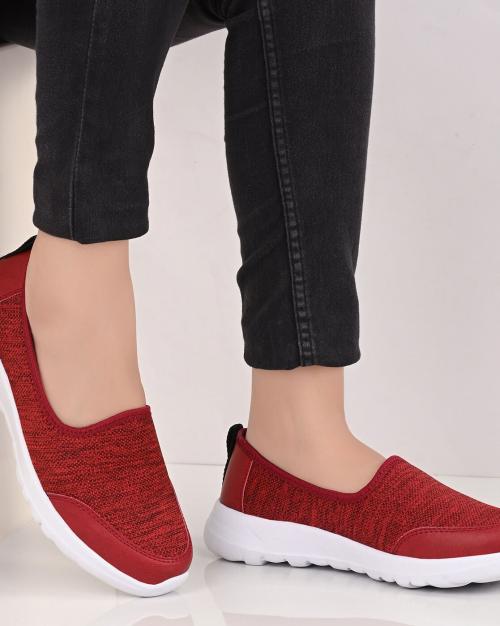 Slip-On Shoes with Pull-Up Tabs