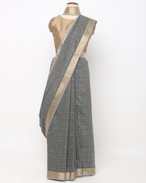 Printed Saree with Border