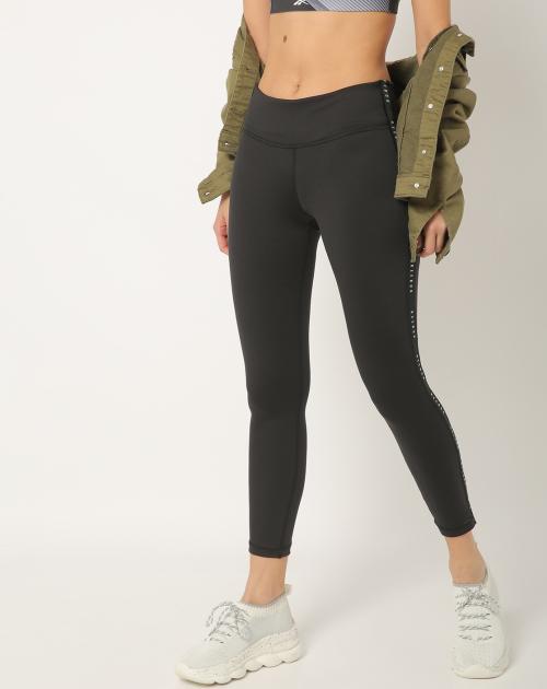 Mid-Rise Ankle-Length Leggings