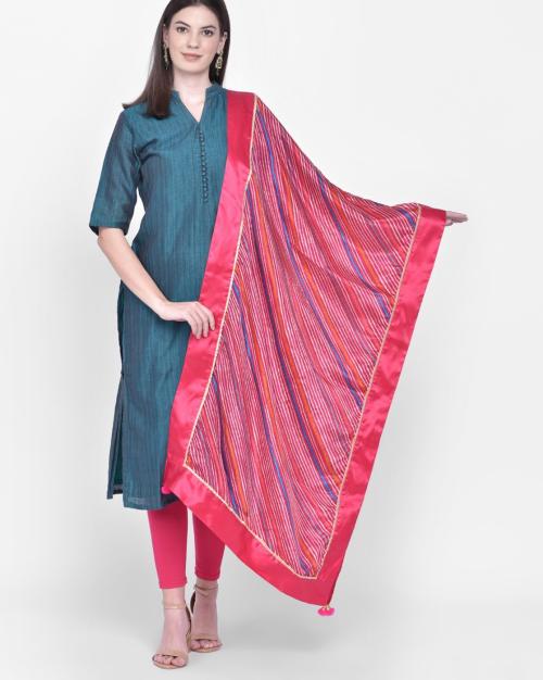 Buy Striped Dupatta with Tassel Online at Best Prices in India JioMart.