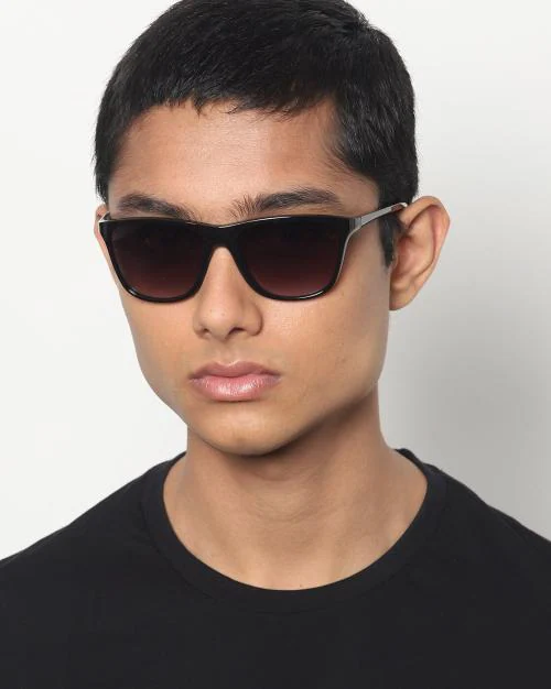 FCUK 005 C1 55 Full-Rim Square Sunglasses