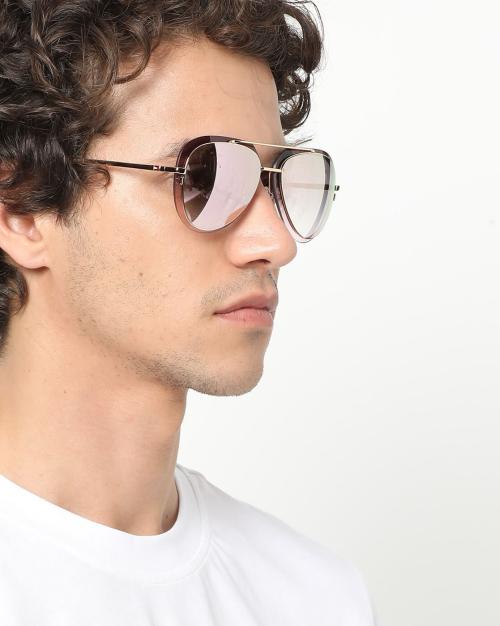 Buy TH9054 Gdpn-21 C2 55 UV-Protected Aviators Online at Best Prices in ...