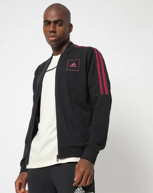 Zip-Front Jacket with Insert Pockets