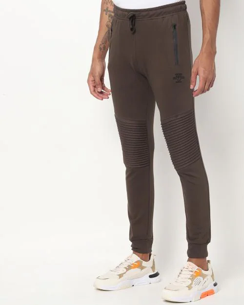 Men Joggers with Zip Pockets