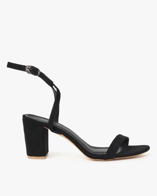 AnkleStrap Chunky Heeled Sandals JioMart