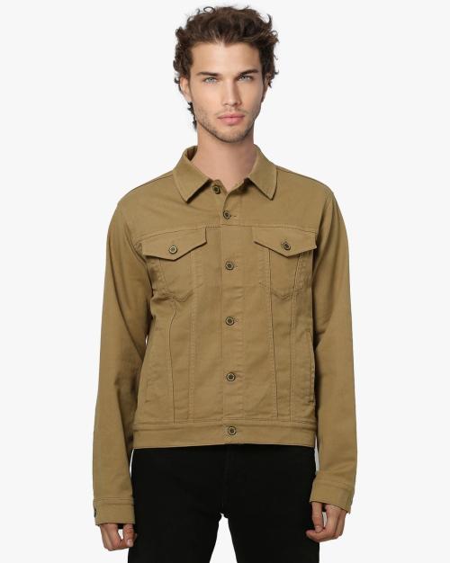 Alvin Trucker Jacket with Insert Pockets