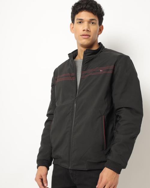 Zip-Front Jacket with Pockets