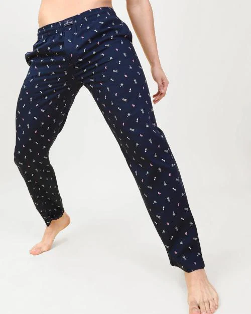 Printed Pyjamas with Elasticated Waist
