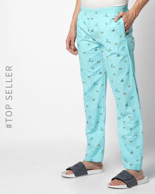 Printed Pyjamas with Elasticated Waist