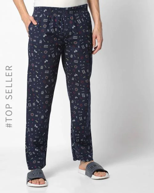 Printed Pyjamas with Elasticated Waist