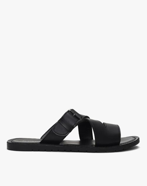 Criss-Cross Strappy Flat Sandals