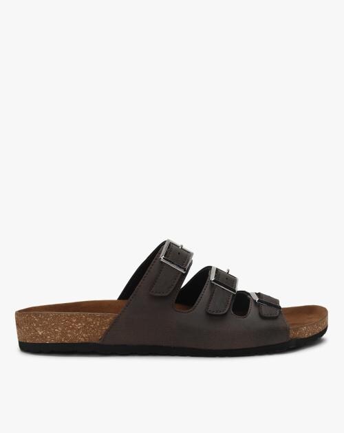 Multi-Strap Slip-On Sandals