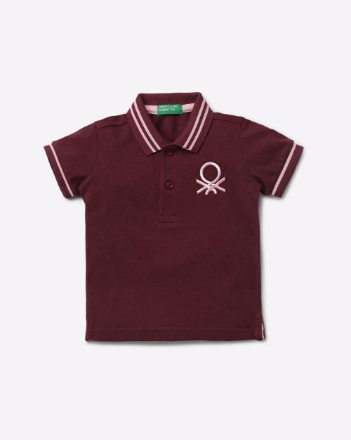 Polo T-shirt with Contrast Tipping