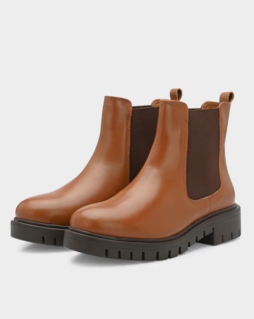 Ador women boots tan 37