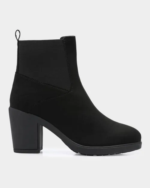 Panelled Ankle-Length Boots