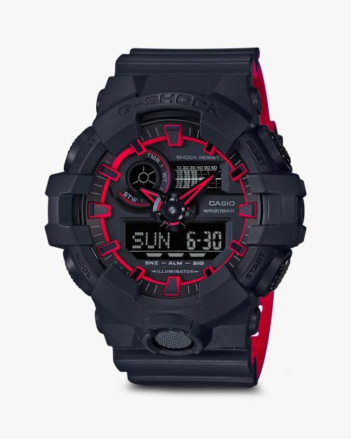 G763 G-Shock Men (GA-700SE-1A4DR) Analog-Digital Wrist Watch
