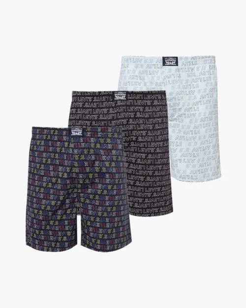 Pack of 3 Printed Boxers