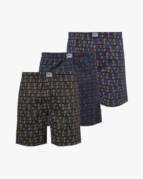 Pack of 3 Printed Boxers
