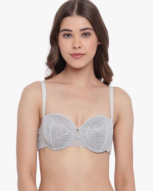 Heavily Padded Bra with Detachable Straps