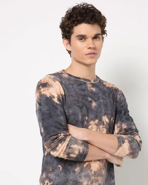 Hofmann Abstract Print Full-Sleeve T-shirt