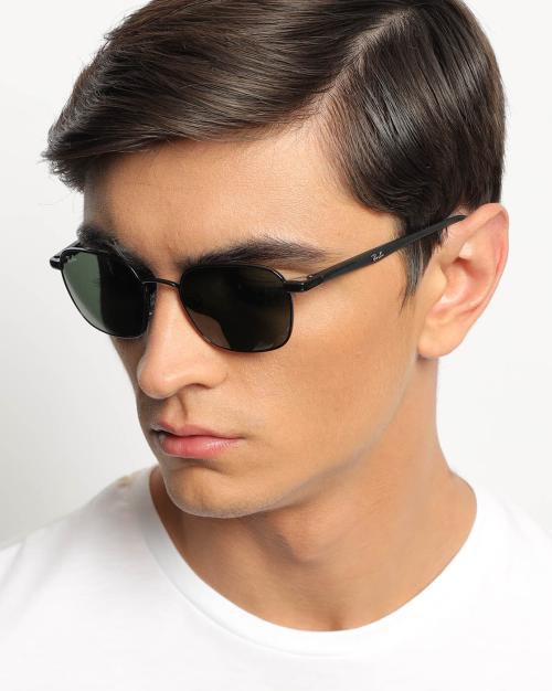 0RB3664002/3150 UV-Protected Full-Rim Square Sunglasses