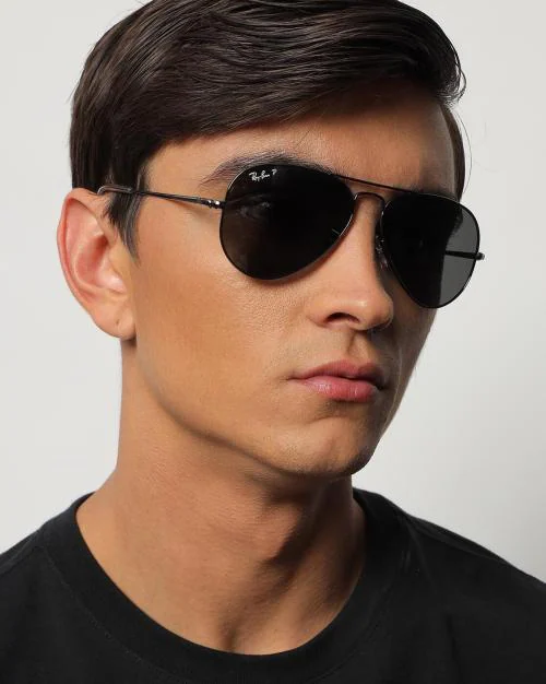 0RB3689004/4855 Full-Rim UV-Protected Aviator Sunglasses