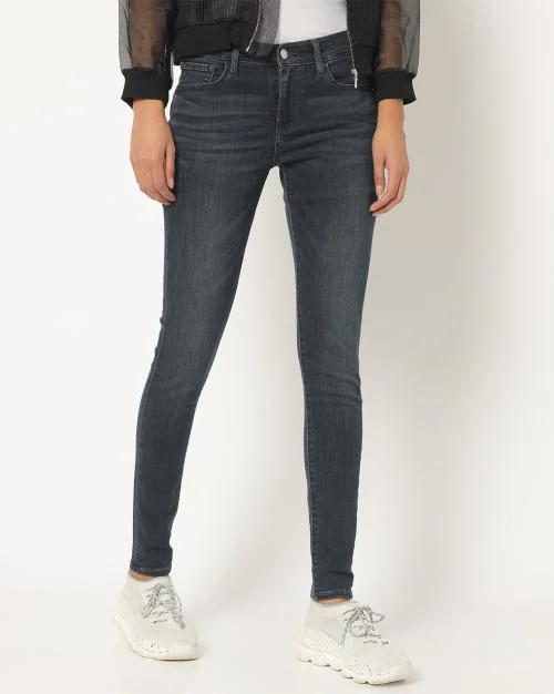 710 Lightly Washed Super Skinny Fit Jeans