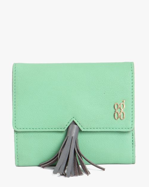 Tri-Fold Wallet with Tassel