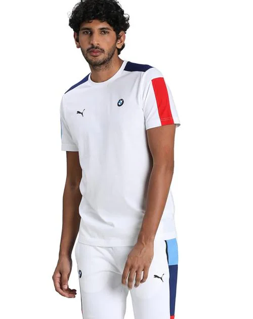 Regular Fit Bmw M Motorsport T7 Crew-Neck T-shirt